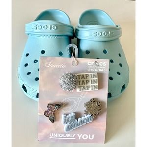 Limited Edition!!! NEW SAWEETIE X CROCS WITH JIBBITZ- Womens Size 8/Men's size 6
